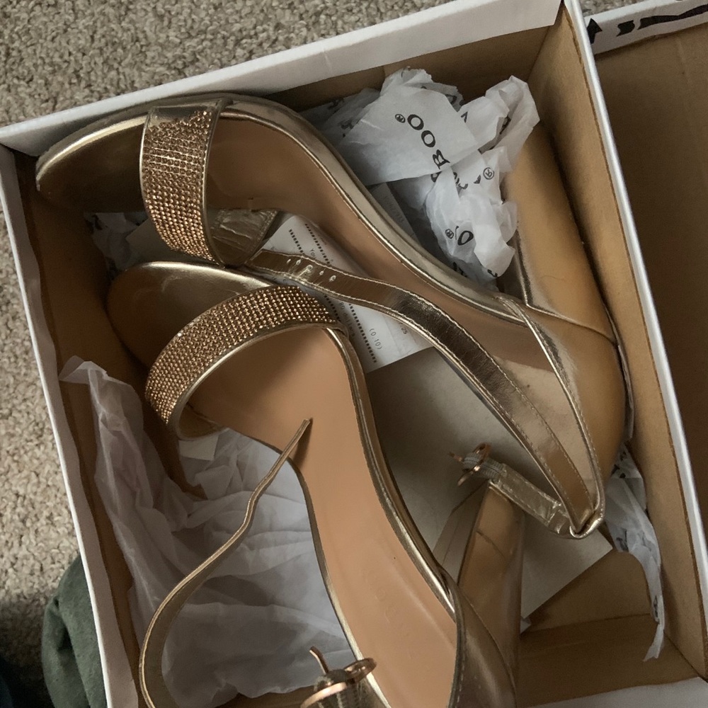 Gold Heels